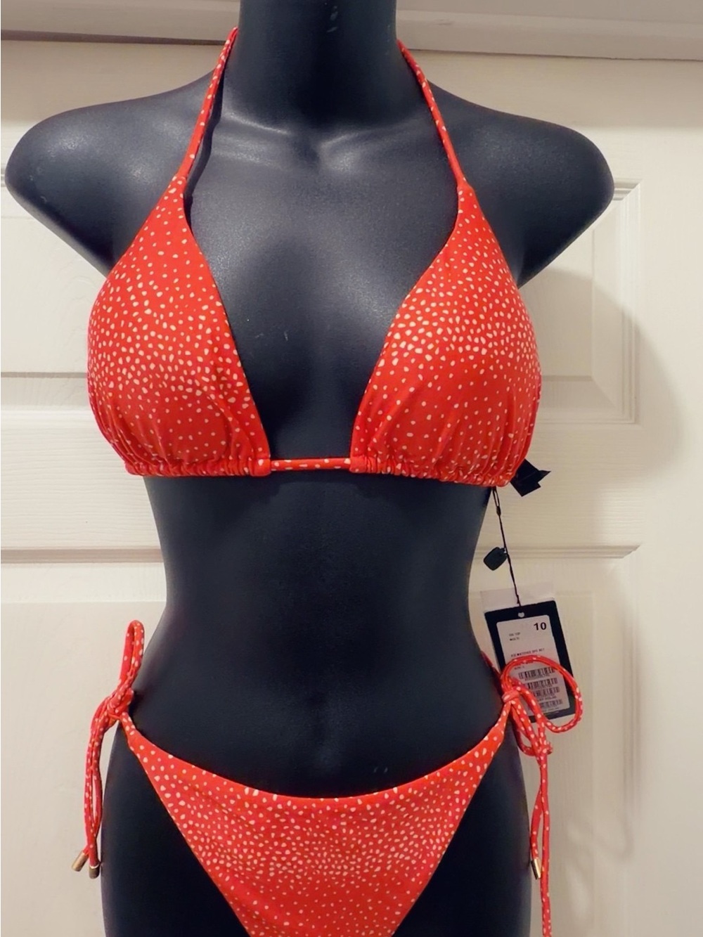 NWT Vix Paula Hermanny Women's Bikini Swimsuit Swim Wear Set Size Large L